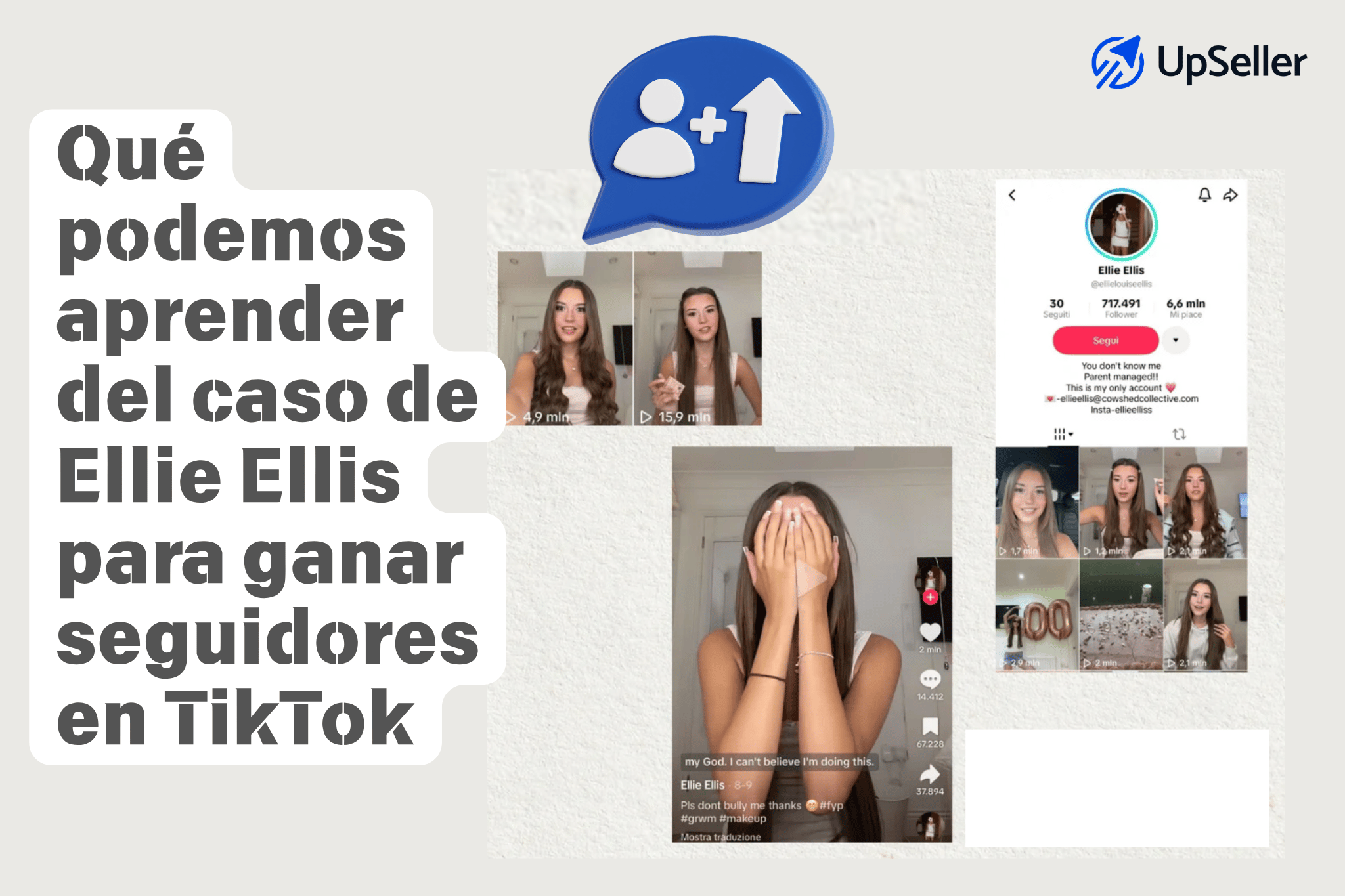 aprender del caso de Ellie Ellis para ganar seguidores en TikTok